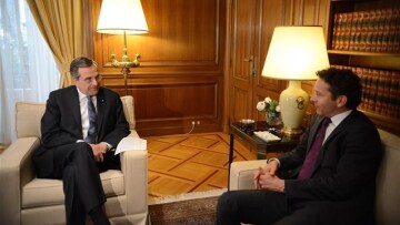Έπαινοι Ντάισελμπλουμ σε Σαμαρά για την πορεία της Ελλάδας