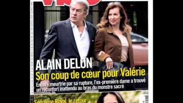 Στην αγκαλιά του Αλέν Ντελόν βρήκε παρηγοριά η Βαλερί Τριερβελέρ!