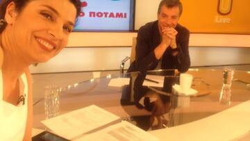 Δείτε τη selfie της Τσαπανίδου με τον Σταύρο Θεοδωράκη