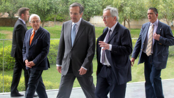 Δείτε Σαμαρά-Γιούνκερ στο Μουσείο της Ακρόπολης