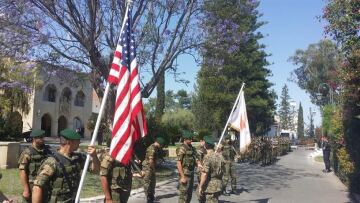 Κύπρος: Τιμητικό άγημα έξω από το Προεδρικό Μέγαρο για την άφιξη Μπάιντεν