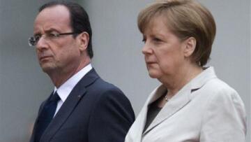 Ολάντ-Μέρκελ: « Έντονη ανησυχία για τις συγκρούσεις στην Ουκρανία»