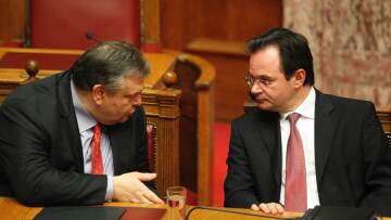 Σκαραμαγκάς: Κόντρα για την παραγραφή τυχόν ποινικών ευθυνών Παπακωνσταντίνου - Βενιζέλου