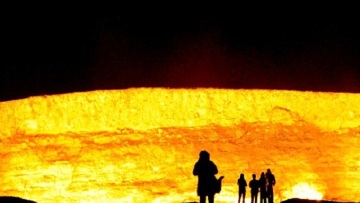 Δείτε την «πύλη της κολάσεως» στο Τουρκμενιστάν!