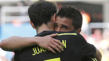 Εθνική Ισπανίας: Με γκολ και δάκρυα το «αντίο» του Βίγια