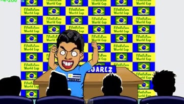 Βίντεο: Ο Σουάρες… ξαναδαγκώνει 