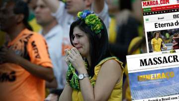 Εθνική τραγωδία στη Βραζιλία - Οργή και επεισόδια τη νύχτα