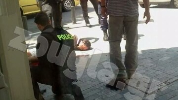 Νέο βίντεο με τη σύλληψη Μαζιώτη στο κέντρο της Αθήνας