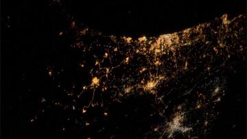 Έτσι φαίνεται από το διάστημα η σύγκρουση στη Γάζα!