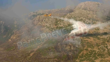 Πρέβεζα: Σε εξέλιξη η φωτιά στα Μουζακαίικα - Έκαψε πάνω από 180 στρέμματα