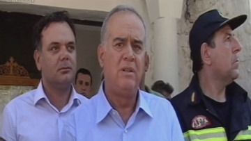 Τα δάκρυα του υφυπουργού Εθνικής Άμυνας για την καταστροφή στη Μεσσήνη