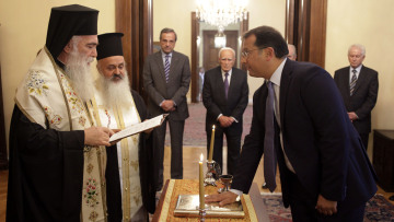 Ορκίστηκε ο νέος υφυπουργός Παιδείας Γιώργος Στύλιος