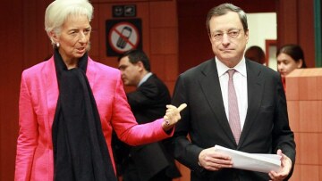 «Μπράβο» στον Ντράγκι από τη Λαγκάρντ