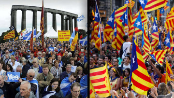 Μετά τους Σκωτσέζους, δημοψήφισμα για ανεξαρτησία ζητούν και οι Καταλανοί