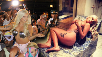 Lady Gaga: Αφροδίτη στο αεροδρόμιο, γυμνή στη σουίτα