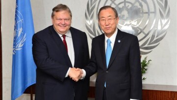 Κυπριακό και Σκοπιανό στο επίκεντρο της συνάντησης Βενιζέλου - Μπαν Κι-Μουν