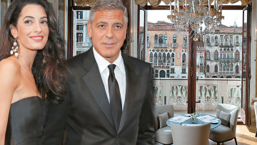 Κλούνεϊ - Αλαμουντίν στο Canal Grande του γάμου