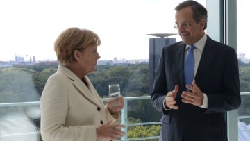 Iπποφαές κέρασε τον Σαμαρά η Μέρκελ