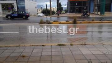 Πάτρα: Προβλήματα από τη νεροποντή - Πλημμύρισε και η Πατρών - Κορίνθου
