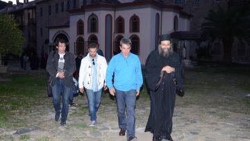 Στο Άγιον Όρος ο Ανδρέας Λοβέρδος 