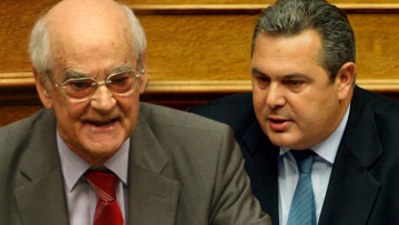 Βουλή: Κόντρα Καμμένου - Απόστολου Κακλαμάνη για την εσχάτη προδοσία