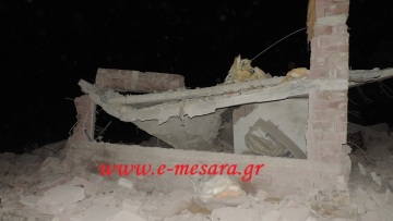 Εγκληματική ενέργεια πίσω από την έκρηξη στα Βορίζια Ηρακλείου, λένε οι αρχές 