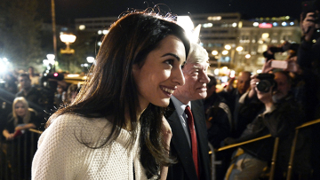 Αμάλ Αλαμουντίν: «Είμαι χαρούμενη που ήρθα στην Ελλάδα»