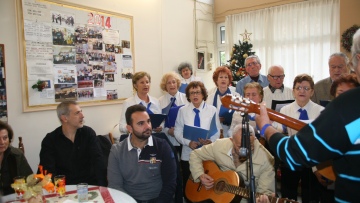 Στη χριστουγεννιάτικη εκδήλωση του Κέντρου Αγάπης και Αλληλεγγύης ο Γ. Μώραλης