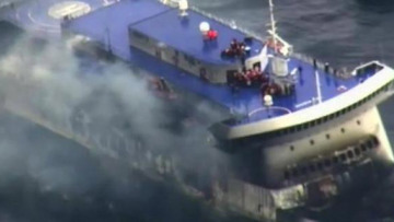 Αγώνας με το χρόνο στο Norman Atlantic: Δείτε φωτογραφίες και βίντεο από την επιχείρηση διάσωσης