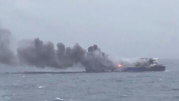 Νέο βίντεο από την επιχείρηση του Λιμενικού στο Norman Atlantic