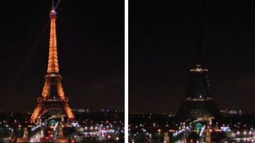 Βίντεο: Έσβησε λόγω πένθους για το Charlie Hebdo ο Πύργος του Άιφελ