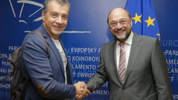 Και με τον Θεοδωράκη θα συναντηθεί την Πέμπτη ο Σουλτς