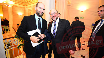 Σουλτς: Εξεπλάγην με αυτά που άκουσα από τον Αλέξη Τσίπρα 