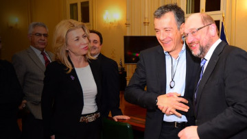 Σουλτς σε Θεοδωράκη: Θα προτιμούσα ο ΣΥΡΙΖΑ να είχε συνεργαστεί με το «Ποτάμι» 