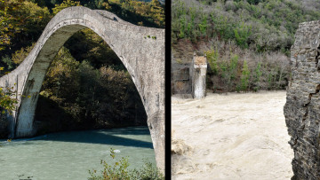 Σοκ και θλίψη από την κατάρρευση του Γεφυριού της Πλάκας