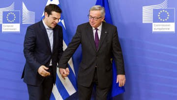 Τηλεφωνική επικοινωνία Τσίπρα - Γιούνκερ εν όψει του Eurogroup