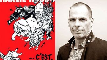 Βαρουφάκης στο «Charlie Hebdo»:Η Ευρώπη συνταγογραφεί τη λιτότητα όπως οι γιατροί κάποτε τις αφαιμάξεις 