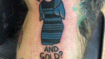 #TheDress: Δείτε το τώρα και σε... τατουάζ