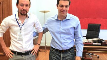 Ο Τσίπρας προλογίζει το νέο βιβλίο του ηγέτη του Podemos 