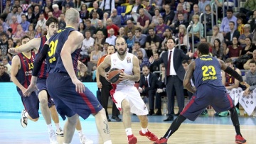 Μεγάλη νίκη του Ολυμπιακού μέσα στη Βαρκελώνη με 63-76!