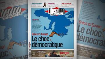 Liberation: «Ελλάδα εναντίον Ευρώπης - Το δημοκρατικό σοκ»