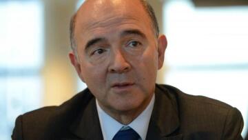 Μοσκοβισί: «Καλό σημάδι» η αποχώρηση Βαρουφάκη