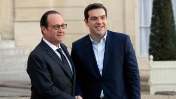 Τσίπρας - Ολάντ μίλησαν για αμοιβαία επωφελή λύση