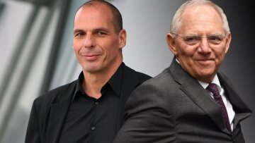 Συνάντηση Βαρουφάκη-Σόιμπλε πριν το Eurogroup της Δευτέρας