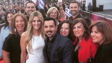 Eurovision 2015: Εντυπωσίασε η Μαρία Έλενα Κυριάκου στο κόκκινο χαλί 