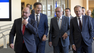 Τηλεδιάσκεψη τη Δευτέρα Γιούνκερ, Τουσκ, Ντάισελμπλουμ και Ντράγκι