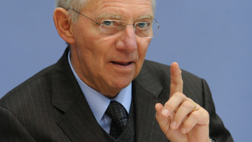 Schauble: My grandmother taught me kindness. I used it with Greece!