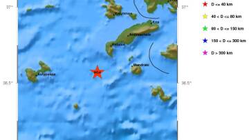 Ισχυρή σεισμική δόνηση 5 Ρίχτερ ανοιχτά της Κω