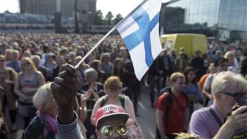 Φινλανδία: Χιλιάδες διαδηλωτές υπέρ της πολυπολιτισμικότητας μετά τις δηλώσεις ακροδεξιού βουλευτή