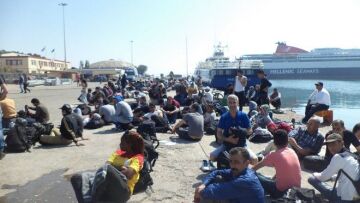 Πάνω από 11.000 μετανάστες βρίσκονται στη Μυτιλήνη